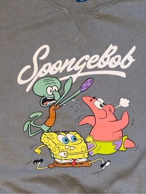 SpongeBob Graphic Crewneck Sweatshirt